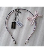 Juicy Couture Headband Thin Corded 2pc set Multi Colors - $432.59 MXN