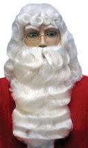 Lacey Wigs Santa Set 001Ex Dlx White - £101.53 GBP