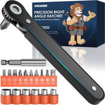 Right Angle Screwdriver Set - 90° Offset Ratchet Tool for Tight Spaces - $282.86 MXN