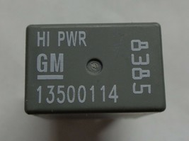 Usa Seller Gm Relay 13500114 8385 1 Year Warranty Tested Oem Free Shipping GM7 - £7.67 GBP