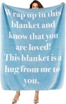 Get Well Gifts for Women After Surgery Blanket with Inspirational Words Sympathy - $44.34