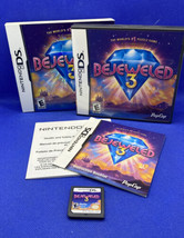 Bejeweled 3 (Nintendo DS, 2011) CIB Complete w/ Slip Cover - Tested! - £10.63 GBP