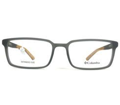 Columbia Eyeglasses Frames C8023 039 Clear Matte Grey Yellow 58-18-150 - £36.43 GBP