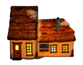 Dept 56 A Christmas Carol The Cottage Of Bob Cratchit And Tiny Tim 1986 Dicken&#39;s - £20.97 GBP
