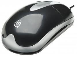 Manhattan MH3 Classic Optical Desktop Mouse - PS/2, Three Buttons with Scroll Wh - $10.00
