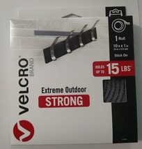 VELCRO® Extreme Outdoor Strong Fastener Sticky Back Tape Roll 10Ft x 1&quot; ... - £11.78 GBP