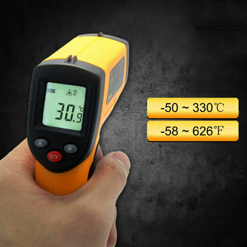 Non-Contact Digital Laser IR Infrared Thermometer 320-EN-00 | INDUSTRIAL - $19.99
