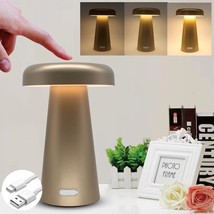Led Table Lamp For Kids Bedroom Battery Operated Lamp Outdoor Table Lamp Recharg - £30.36 GBP