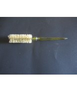 VTG./ANT. BOTTLE BRUSH W/YELLOW &amp; BLACK BAKELITE OR CELLULOID HANDLE GUC - $137.52 MXN