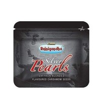 Rajnigandha Silver Pearls Pouches | Mouth Freshner (1.85 g) - Pack of 36 - £22.29 GBP