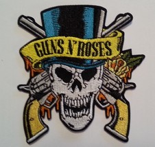 Guns N&#39; Roses~PATCH~Slash Skeleton~Embroidered~3 3/8&quot; x 3 1/4&quot;~Iron or S... - €4,39 EUR