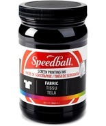 Speedball 4600 Fabric Screen Printing Ink 32 fl oz. Black - $78.72 CAD