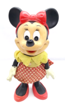 Walt Disney Productions Minnie Mouse Vinyl Doll 8” - £11.00 GBP
