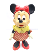 Walt Disney Productions Minnie Mouse Vinyl Doll 8” - £11.06 GBP