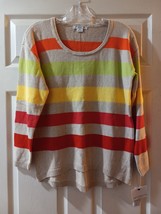 New Liz Claiborne Women Multicolor Sweater Size Large Petite - £23.97 GBP