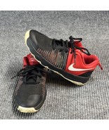 Nike Shoes Boys 6.5-7Y (No Tag) Team Hustle Quick Athletic Red Black #92... - $22.35