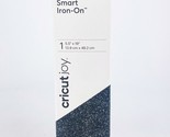 Cricut Joy Smart Iron On Glitter Roll 5.5 x 19in Black 2007220 New - £7.75 GBP