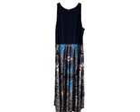 Vince Camuto Handkerchief Tie Waist Maxi Dress Fit and Flare Womens 8 - $19.74