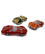 3pc AFX MEGA G+ Slot Car CHEVY CORVETTE &#39;69 LMP12 &#39;70 &#39;71 LT1 22038 2204... - $2,331.03 MXN