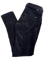 Patagonia Corduroy Skinny Charcoal Dark Gray Stretch Organic Pants Size 30 - £18.38 GBP
