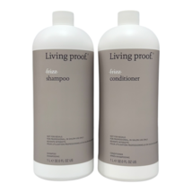 Living Proof No Frizz Shampoo &amp; Conditioner 32 Oz Set - £53.60 GBP