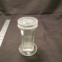 WHEATON Glass 5-Slide Coplin Staining Jar Dish  w/ Lid Fits 3” x 1” - $11.69