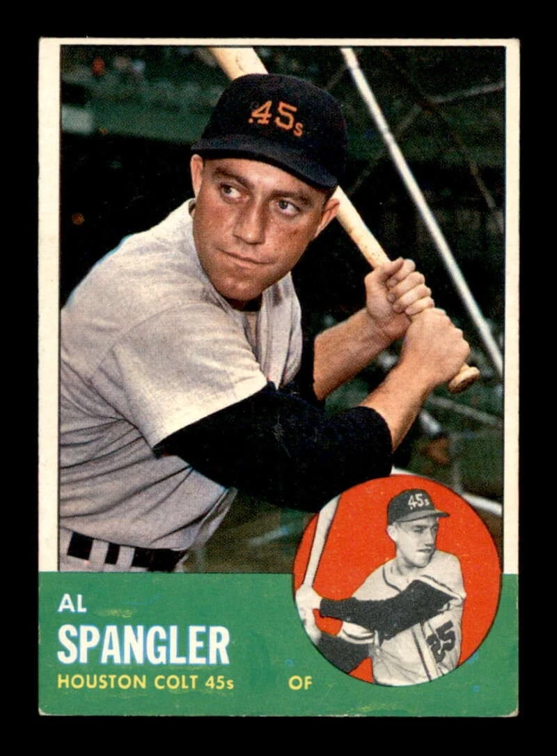VINTAGE 1963 Topps #77 Al Spangler VG/VGEX - $7.95