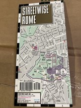 Streetwise Rome Map - Laminated City Center Street Map of Rome, Italy NEW - £10.46 GBP