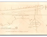 RPPC Lava River Cave Map Bend Oregon OR UNP Postcard Y16 - £6.96 GBP