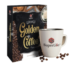 Superlife Golden Coffee Stc Stress Reliever Coffee Anxiety Relief Therapeutic - £45.12 GBP