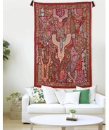 Indian Handmade Embroidered Patchwork Old Hanging Wall Art Vintage Tapes... - $1,397.00 MXN