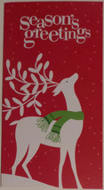 Greeting Christmas Card  Seasons Greetings &quot;place money or gift card here&quot; - £1.18 GBP