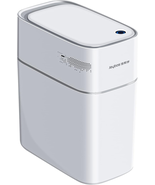 MOPUP Touchless Bathroom Trash Cans, Waterproof Motion Sensor Bedroom Ga... - £44.36 GBP