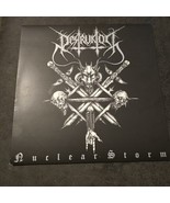 Destruktor Nuclear Storm EP Etched Disc Vinyl Hells Headbangers Test Pre... - $1,804.18 MXN