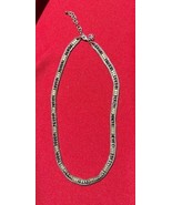 20” Marcasite  Beaded “ladder” Necklace - $345.97 MXN