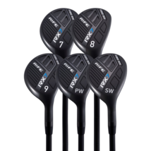 Senior Mens Rife RX7 Hybrid Irons Set #7-SW Senior Flex Graphite Right H... - £215.81 GBP