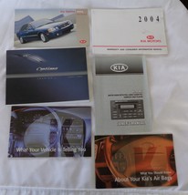 2004 KIA OPTIMA OWNERS MANUAL SET  WITH CASE OEM FREE SHIPPING! - £11.76 GBP