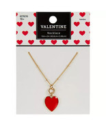 Design Studio Red Heart Necklace - $12.86