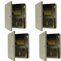 4 X 9Ch 9 Port 12V 7.5A Power Supply Box Cctv Cameras - $235.99