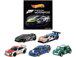 Forza Motorsport 5 piece Set Diecast Cars Hot Wheels - £49.89 GBP