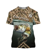 Fishing Hobby Sports 3D Printed Mens Short Sleeve Casual T Shirts Design... - $15.99