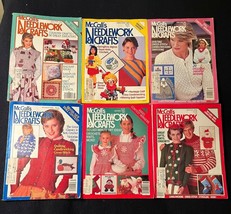 Lot of 6 Vintage 1983 McCall&#39;s Needlework &amp; Crafts Magazine - ENTIRE YEA... - $243.81 MXN