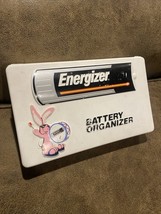 Vintage Energizer Battery Organizer Storage Case Plastic  - $8.90