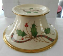 Lenox Holiday Nouveau Gold Christmas Bon Bon Bowl 6 /1/4&quot; candy dish - £23.97 GBP