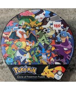 Pokemon Circle of Pokemon Puzzle 18&quot; Diameter 150 pieces Complete - £14.87 GBP