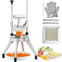 VEVOR Commercial Vegetable Fruit Chopper 1/4" Blade Food Dicer, Direct-p... - $51.99