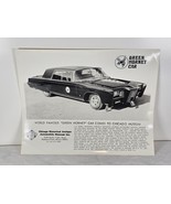 1990&#39;s George Barris Green Hornet Black Beauty Car Chicago Museum Photog... - $14.80