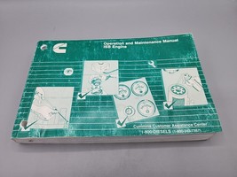 Cummins Operation &amp; Maintenance Manual for ISB Engines 3666170-01 1998 - $19.77