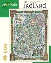 Pomegranate Story Map of Ireland 500-piece Jigsaw Puzzle - £13.06 GBP