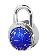 Master Lock 1506D Locker Combination Padlock, 1 Pack, Blue - €18,97 EUR
